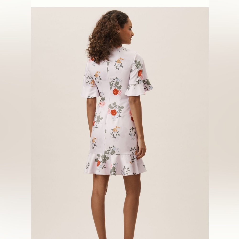 BHLDN Lilac Floral dress